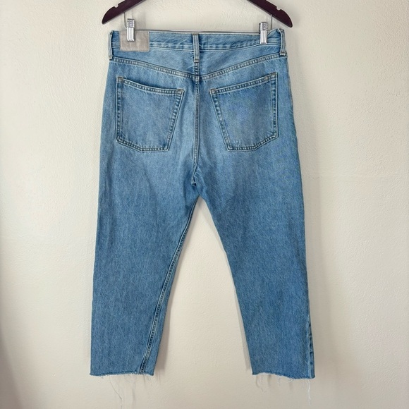 Everlane The Relaxed Straight Fit Jeans In Blue Women’s Sz 28 Reg Organic Cotton - Picture 5 of 8